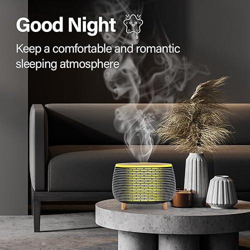 Miniatura 2 de Diffuserlove Difusores de aceites esenciales 400ML difusor de aire de aromaterapia para el hogar, dormitorio, oficina, habitación, difusor de aroma