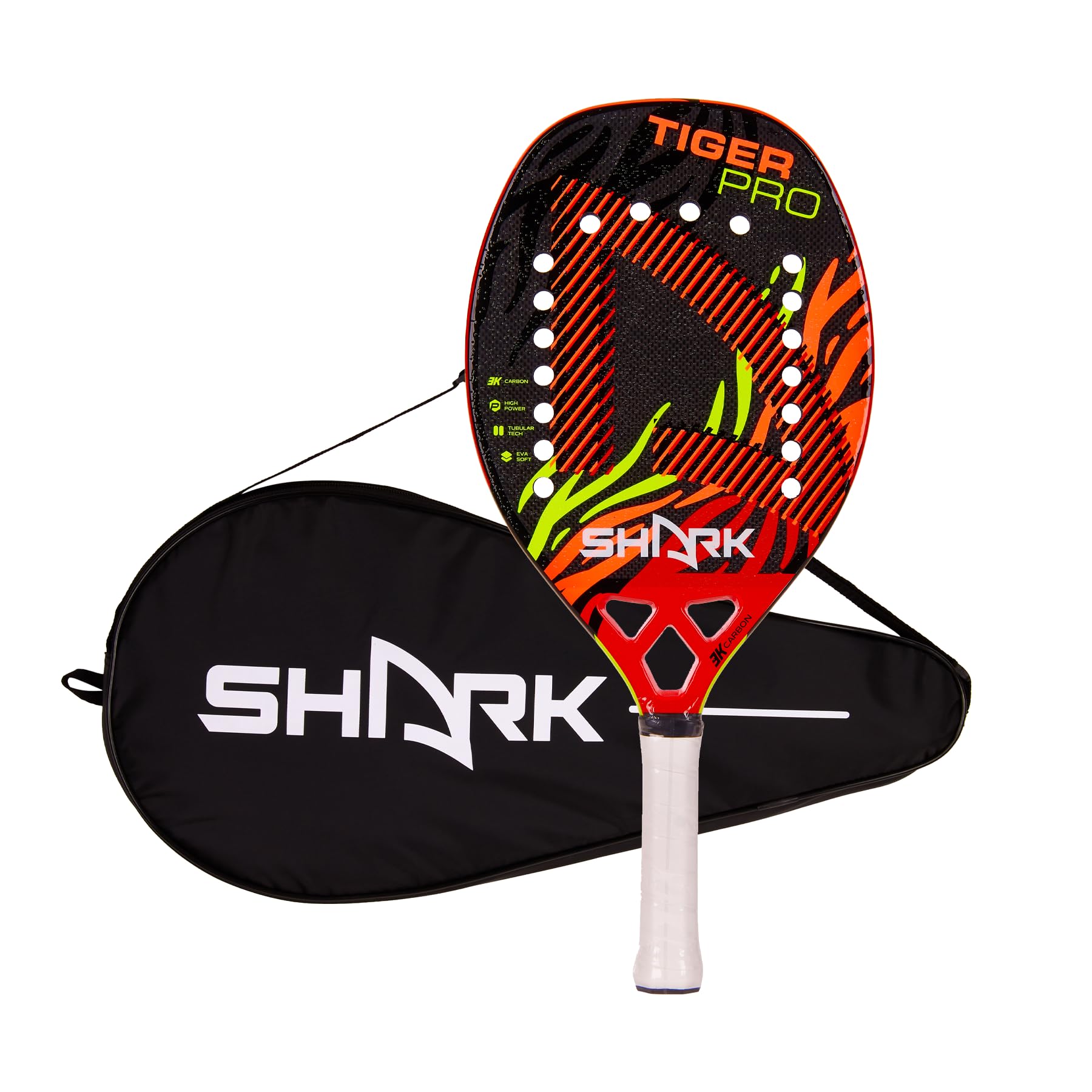 Amazon | Shark Tiger - プロ仕様のビーチテニスラケット | カーボン 