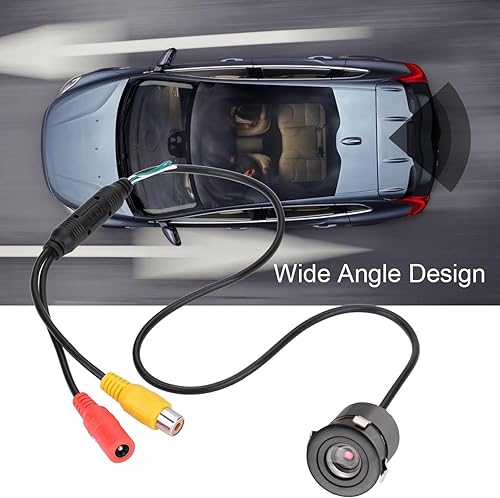 Miniatura 3 de FOSA Mini cámara, 170 gran angular con cable CCTV CCD HD IR cámara del monitor del coche, IP66 100W visión nocturna