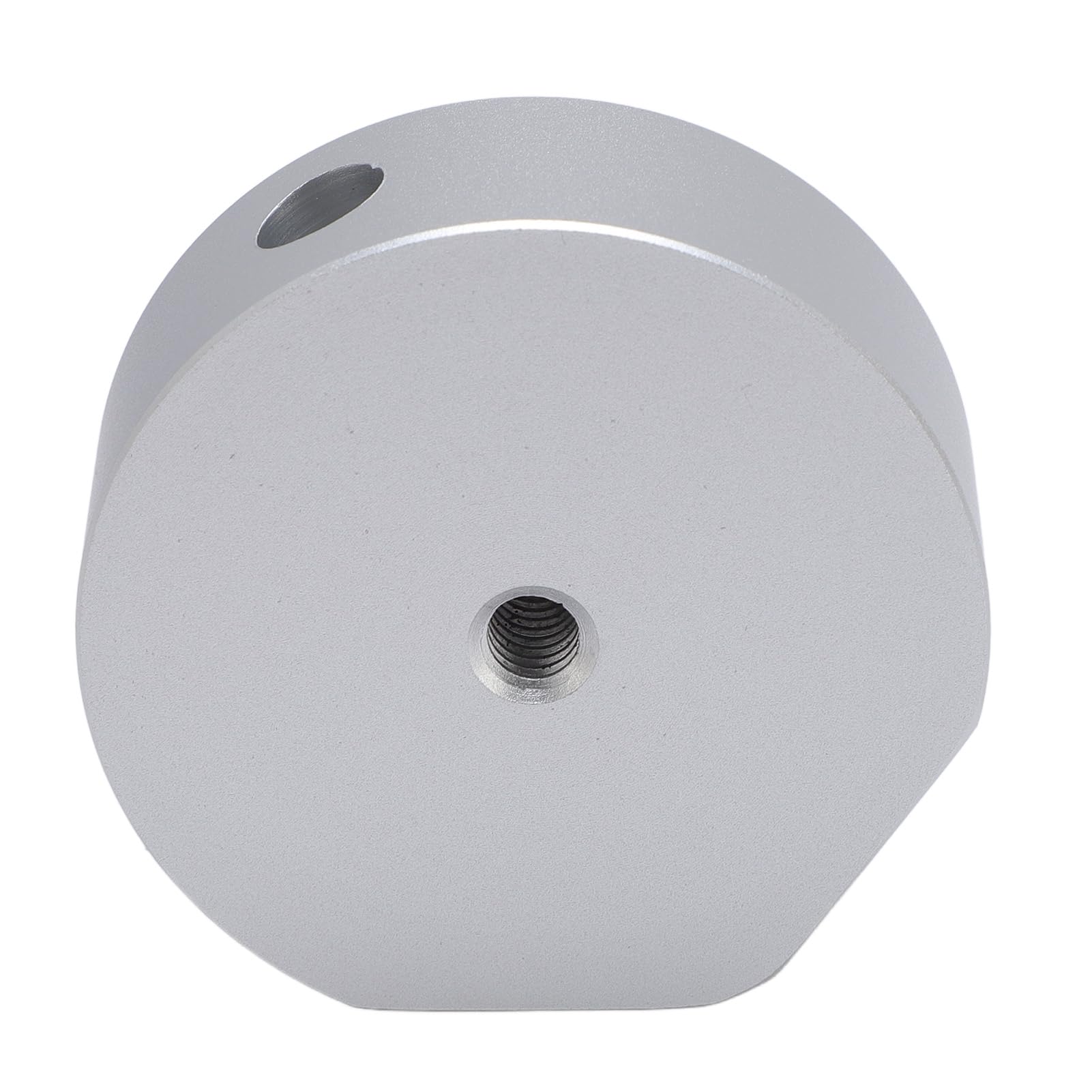 Universal Satellite Tripod Mount Adapter, Aluminum Alloy 1/4 Inch Threaded Satellite Tripod Bracket Adapter for Outdoor Activities Traveling, Compact and Portable (Silver)