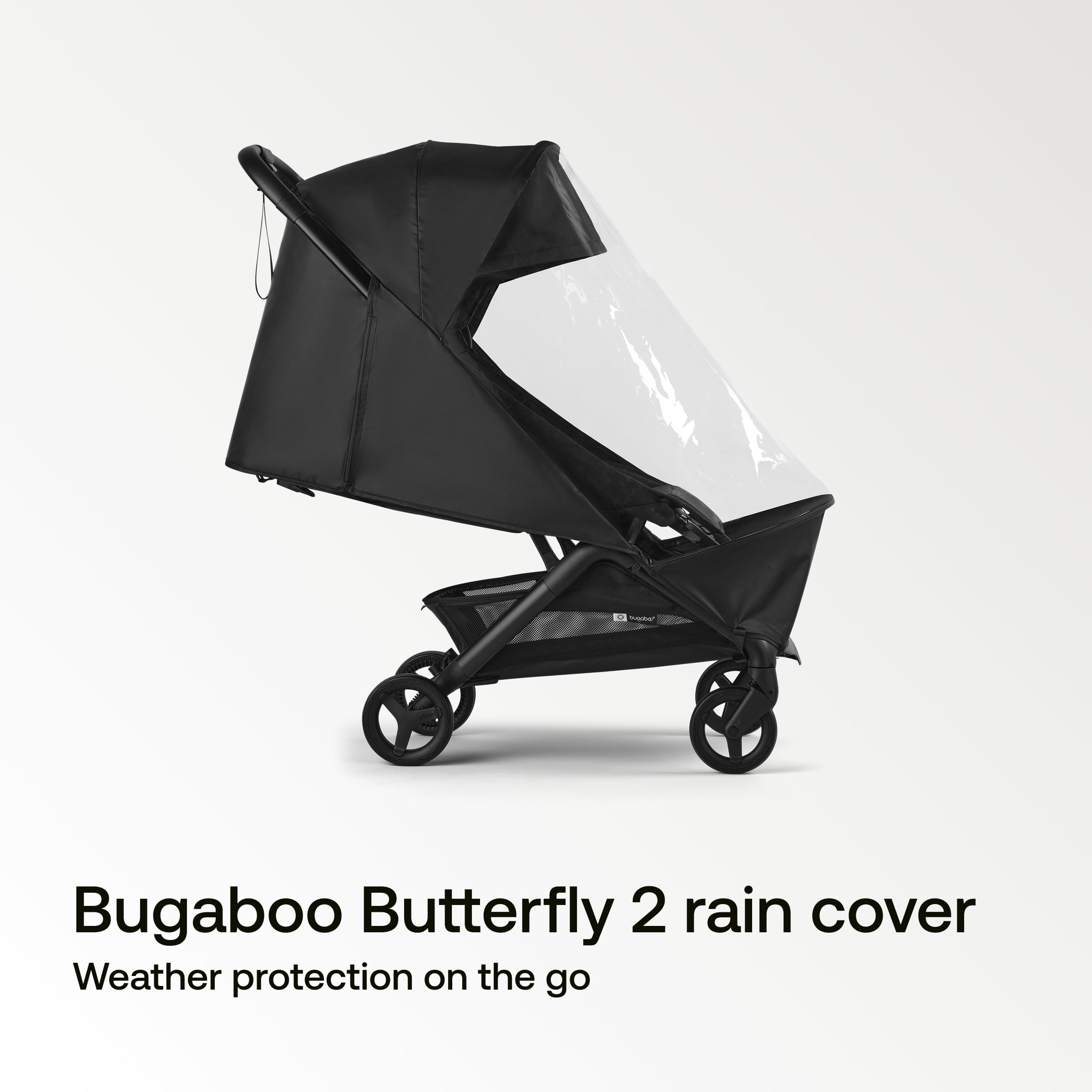 Bugaboo Butterfly Rain Cover Transparent Weather Shield Stroller