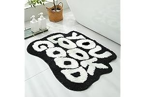 You Look Good Bath Mat, Chill Vibes Bathroom Carpet Decor Rug