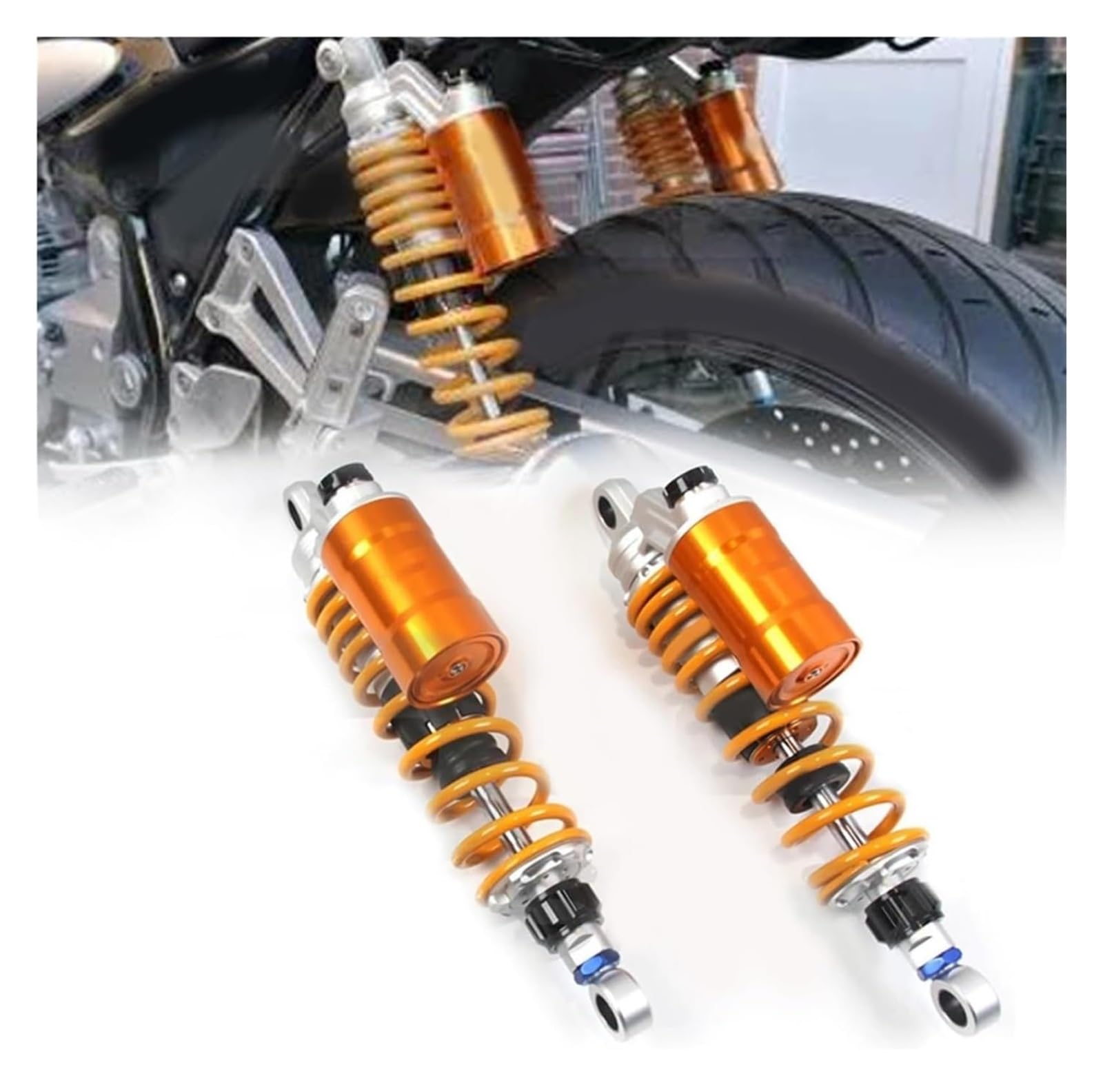 Amazon | アジャスタブルリアショック 用 VMAX 1200 1985-2005 360mm