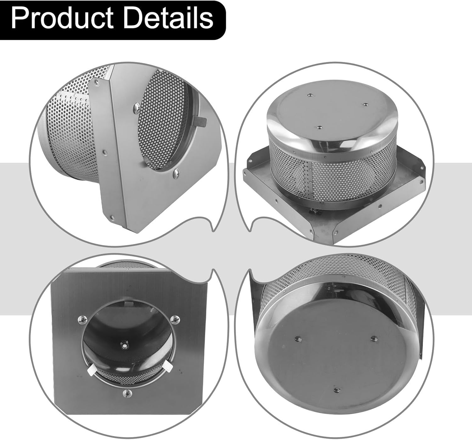 Outdoor Patio Heater Burning Net Replacement in 304 Stainless Steel, Heat Resistant Combustion Screen, Compatible with Tower Model