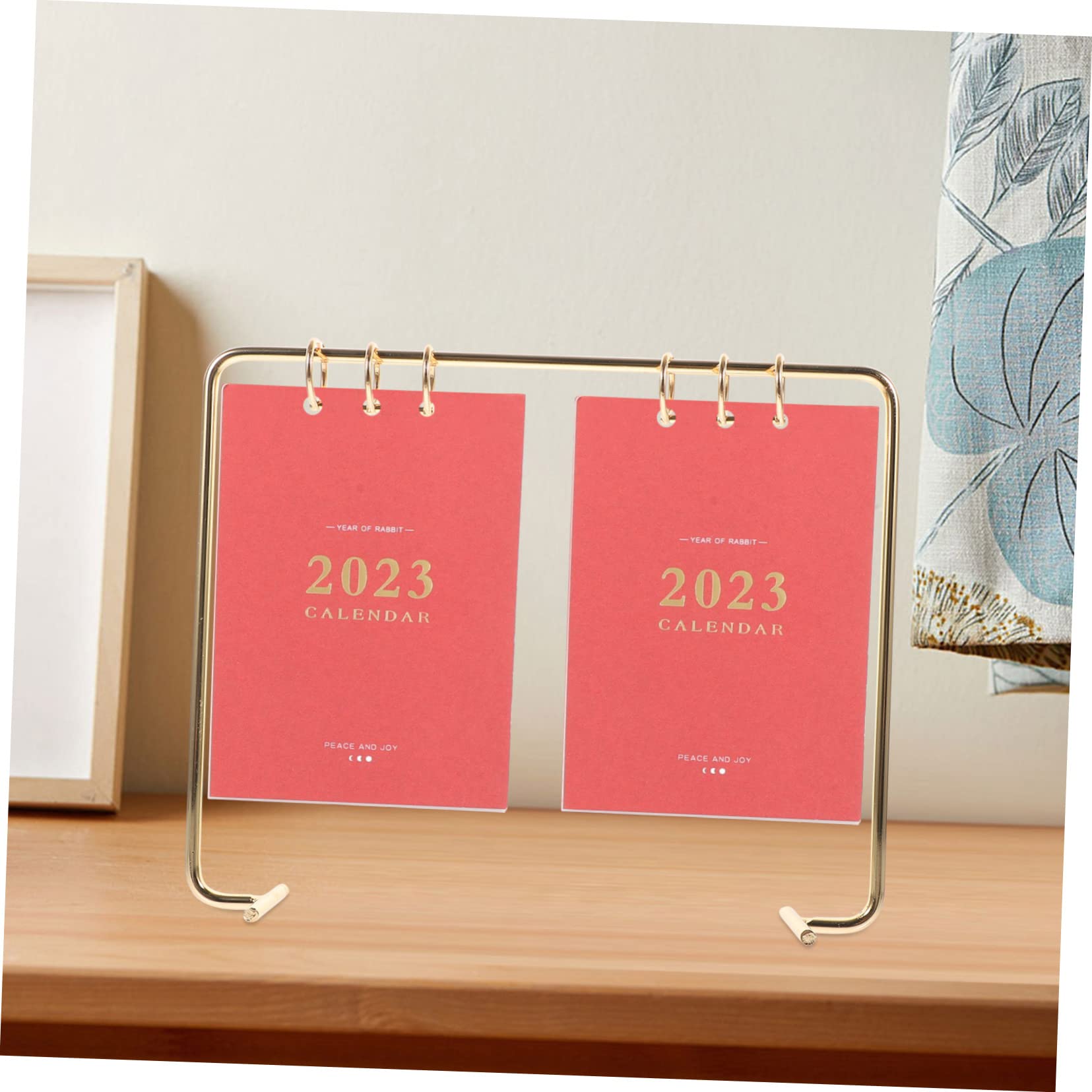 5stücke Tabletop Desk Calendar Bracket Stabiler Kalenderständer Für Schreibtisch Praktischer -calendar- Für Zuhause Und Büro