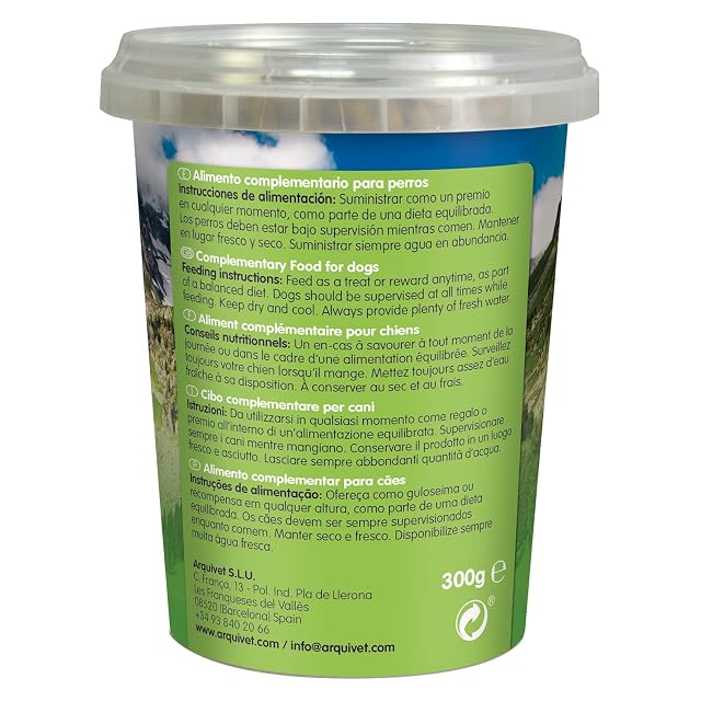 Foto 4 de 8 de ARQUIVET Soft Snacks Huesitos Duo de salmón y arroz 300 gr para Perro