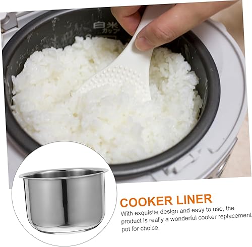 Miniatura 3 de DOITOOL Repuesto para olla de arrocera, capacidad de revestimiento interior para cocinas eléctricas domésticas y accesorio versátil para ollas