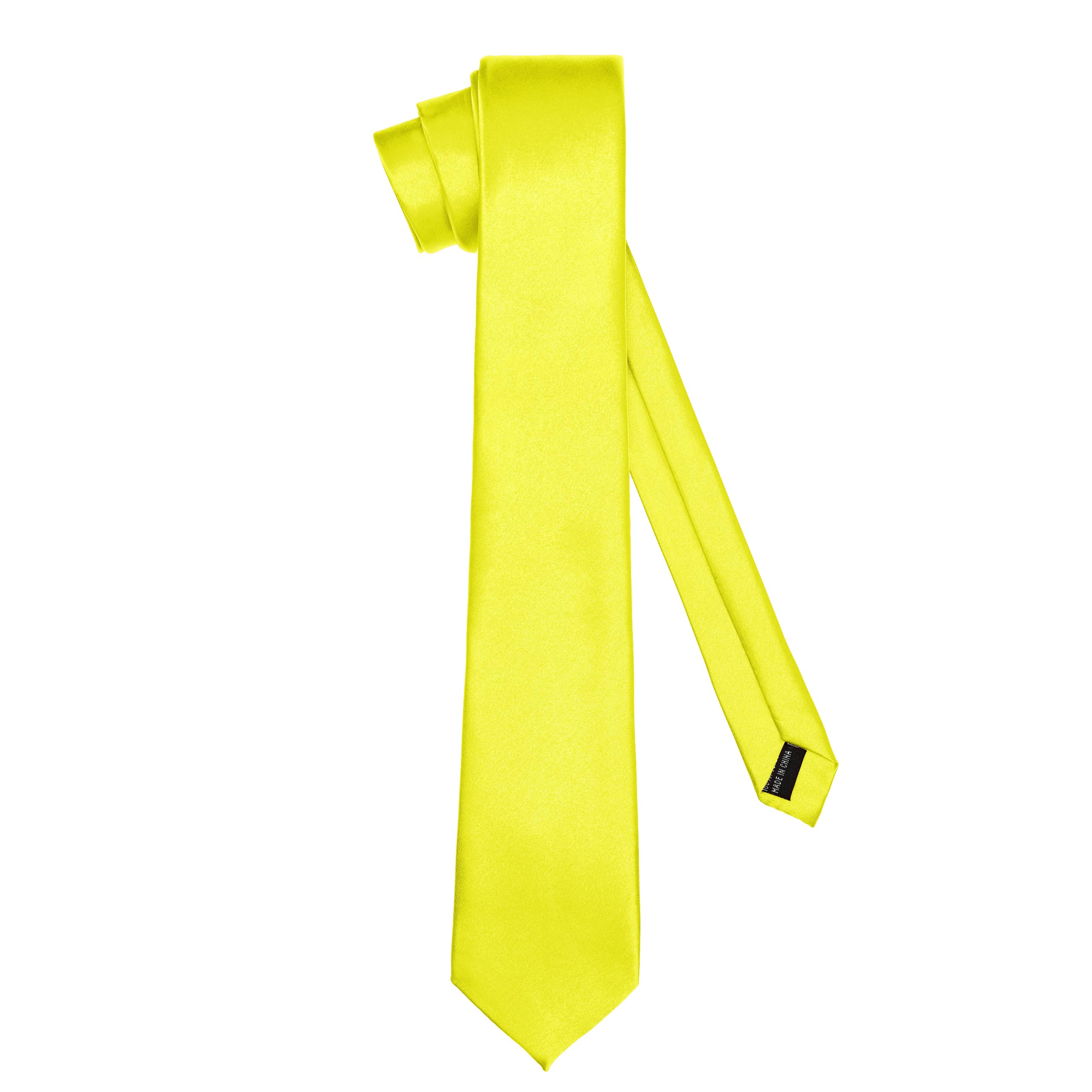 Ladeheid Klassische Herren Krawatte, glänzend, Perfekt für Büro & Festlichkeiten, Vielfältige Farben - Ideal für Geschäftsmeetings, Hochzeiten Größe 150cm x 7cm TMS-7