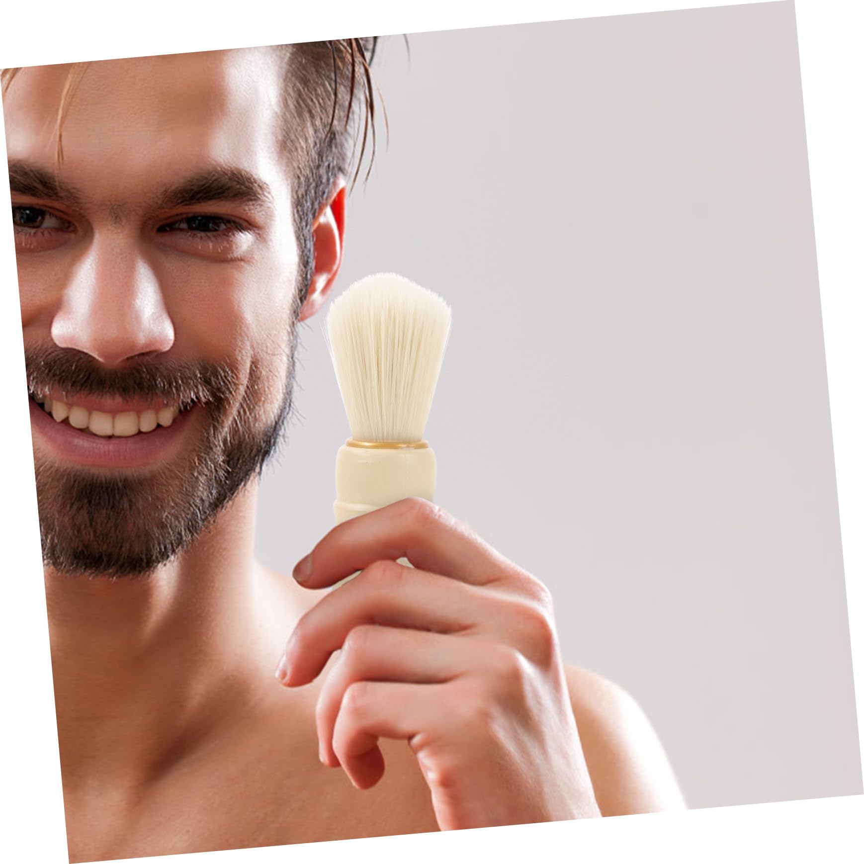 SOESFOUFU Men's Shaving Brush Hairbrush for Shaving Cream Beard Accessories for Men