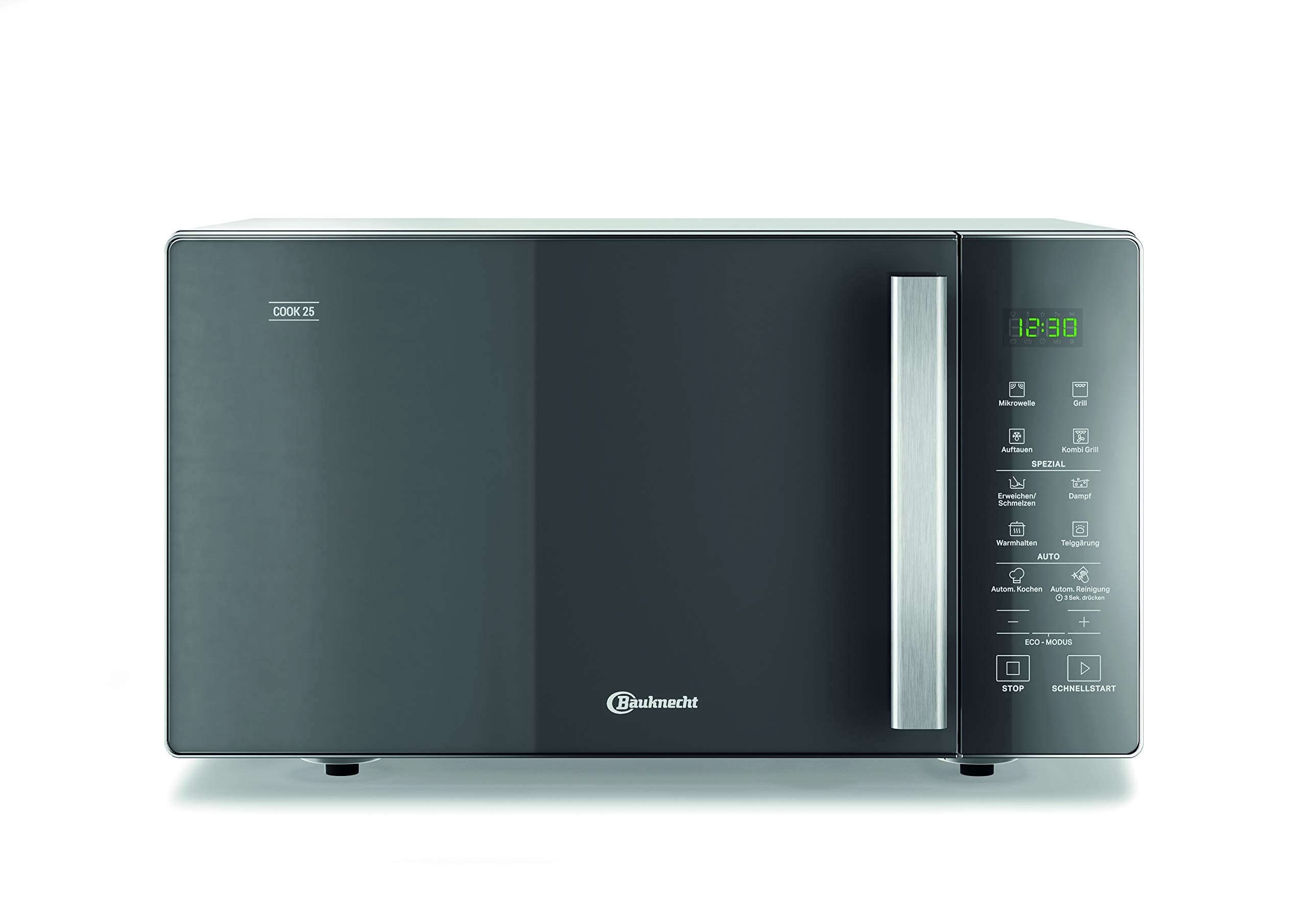 Micro-ondes Grill Bauknecht MW 254 SM avec Cuisson Vapeur - 25L
