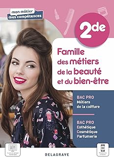 Famille des métiers de la beauté et du bien-être, 2de Bac Pro ECP et Métiers de la coiffure (2021) - Pochette élève
