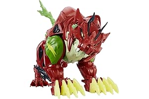 Masters of the Universe Action Figure Battle Cat with Power Attack Move and Saddle