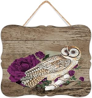Inspirational Wall Art Decoration Wood Home Sign Halloween Owl Skeleton Flower Floral Cute Wood Plaque 8x10 Skull Bouquets Eucalyptus Leaves Wooden Hanging Signs Home Decor for Bedroom Cottage