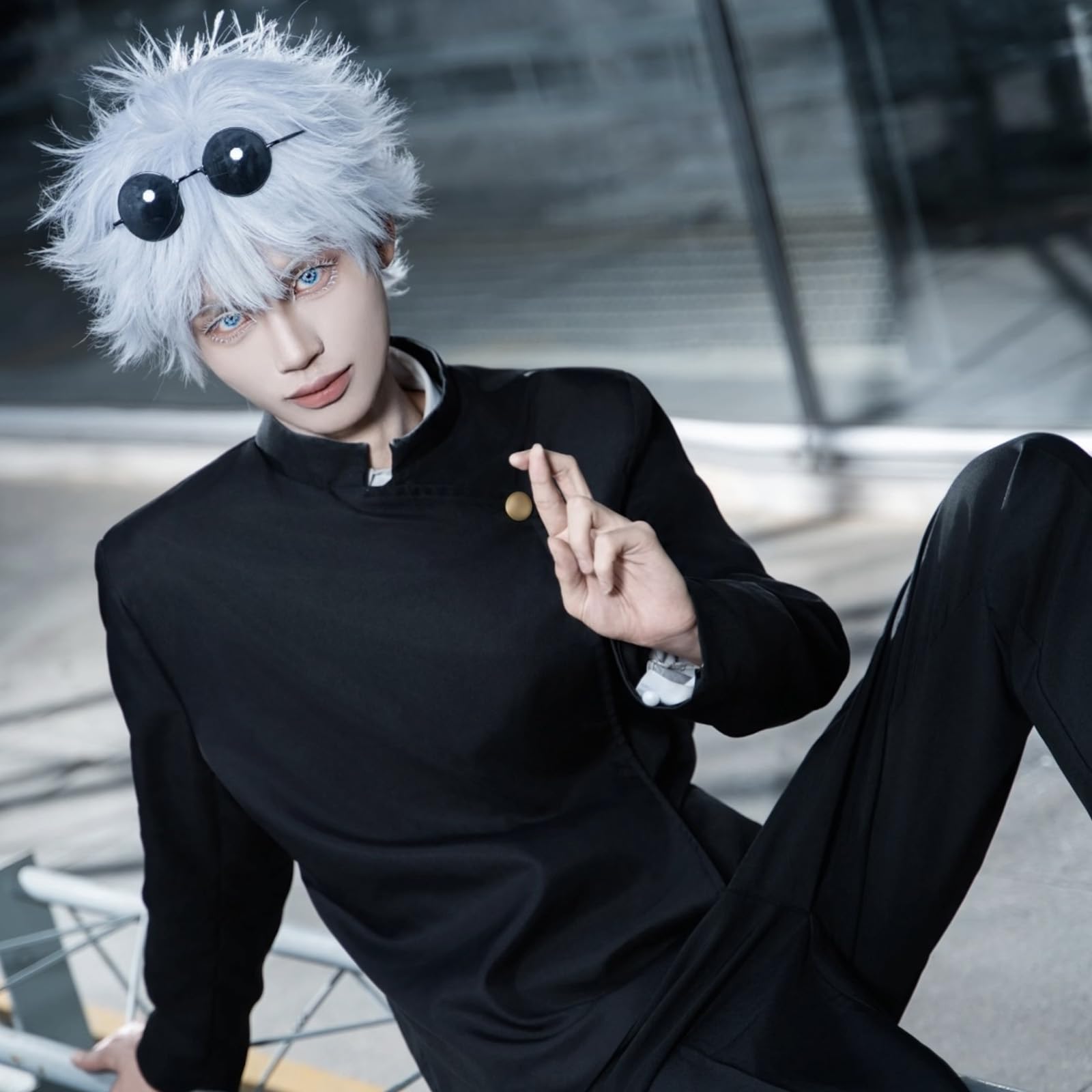 Bocguy cosplay anime, costume da gojo/choso/sukuna/toji/geto/nobara/yuji itadori, per Halloween e carnevale