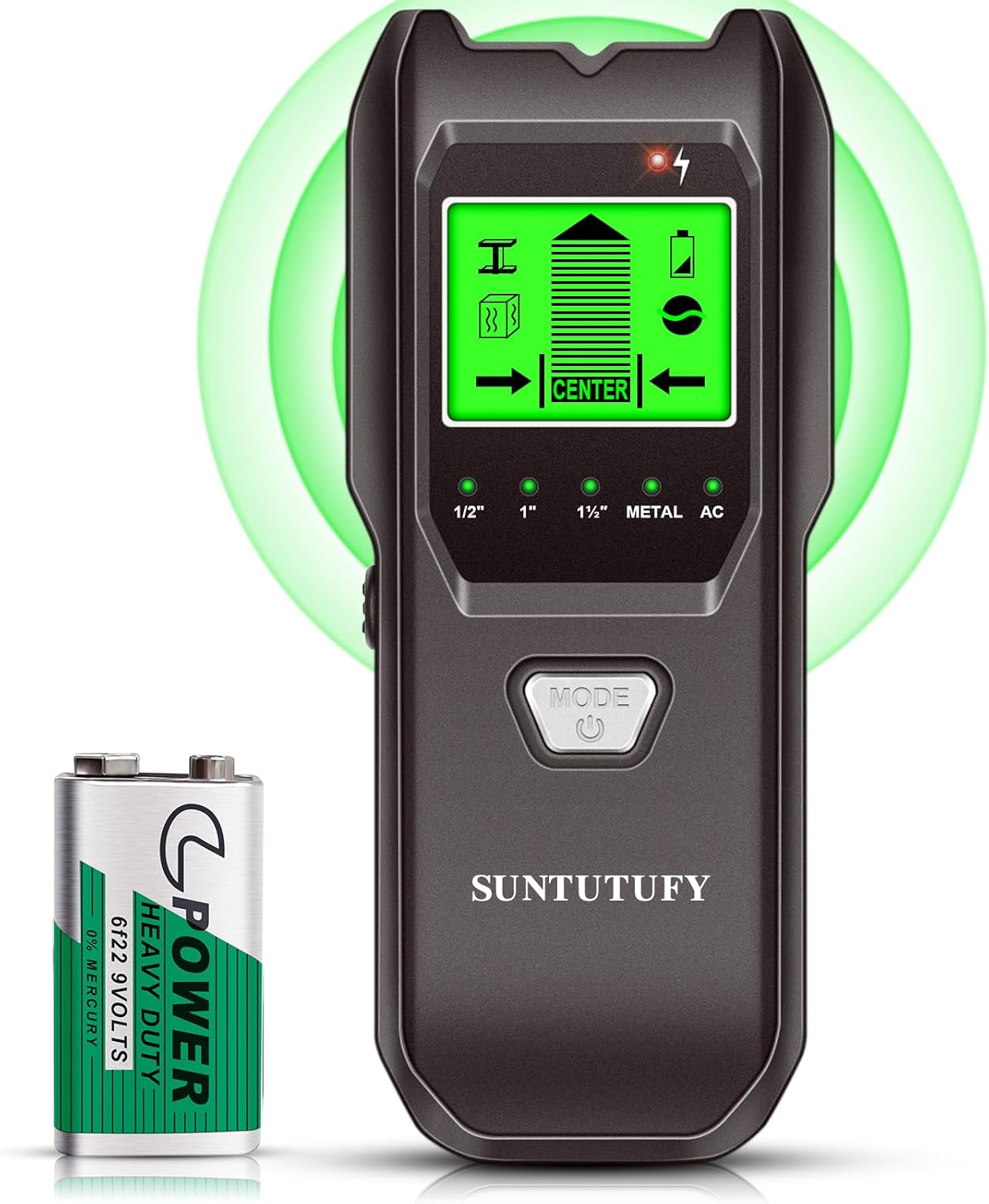 Stud Finder Wall Scanner – 5 in 1 Electronic Stud Detector with Upgraded Smart Sensor, Audio Alarm and HD LCD Display for the Center and Edge of Wood, AC Wire, Metal and Studs Detection(Lividity) Stud Finder Wall Scanner – 5 in 1 Electronic Stud Detector with Upgraded Smart Sensor, Audio Alarm and HD LCD Display for the Center and Edge of Wood, AC Wire, Metal and Studs Detection(Lividity)