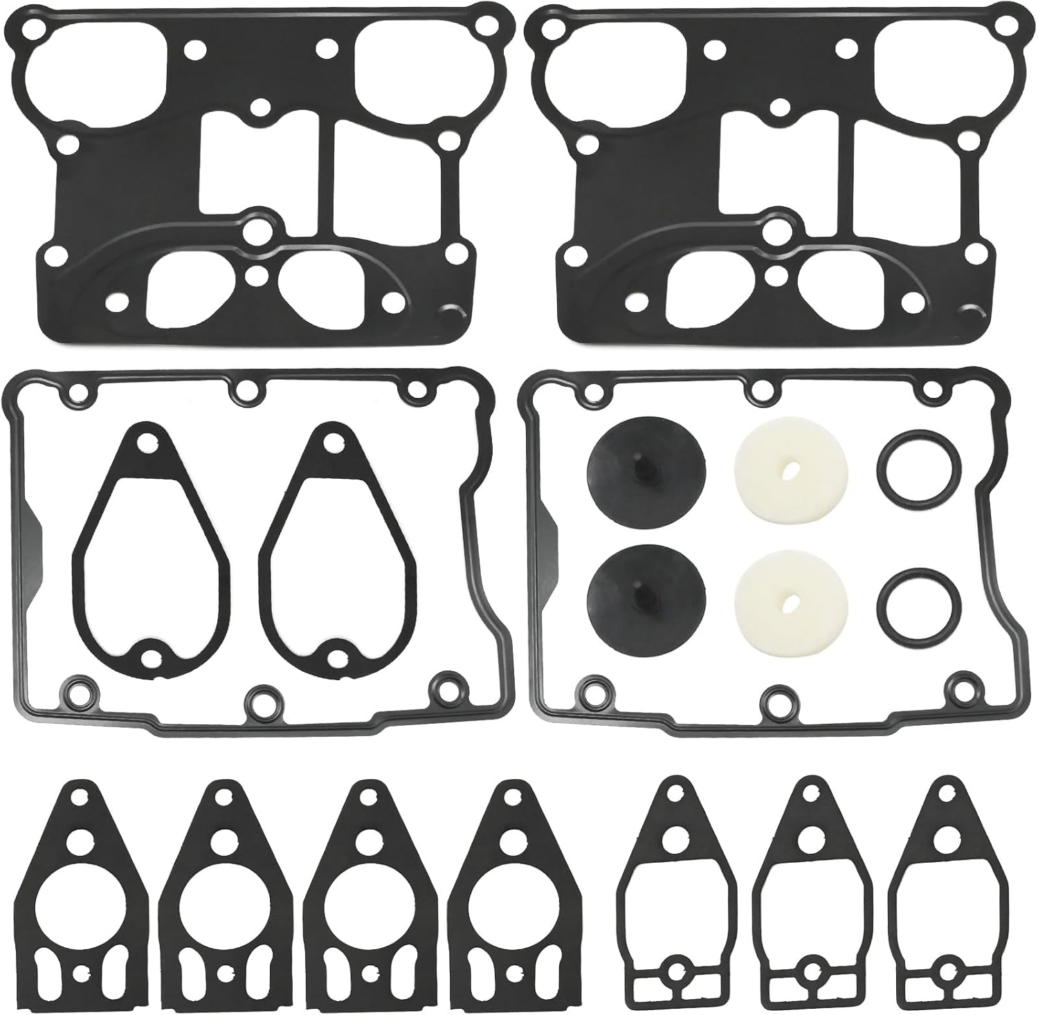 C9588 Rocker Box Gasket Kit, Replacement for Harley Twin CAM Engine 1999-2005