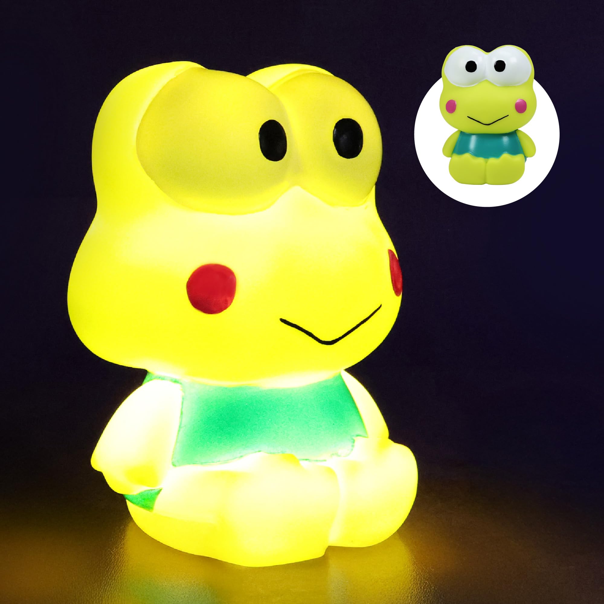 Blue Sky Studios Hello Kitty Character Light, Touch-Controlled Lamp for Girls Bedroom Cute Kawaii Desk Decor