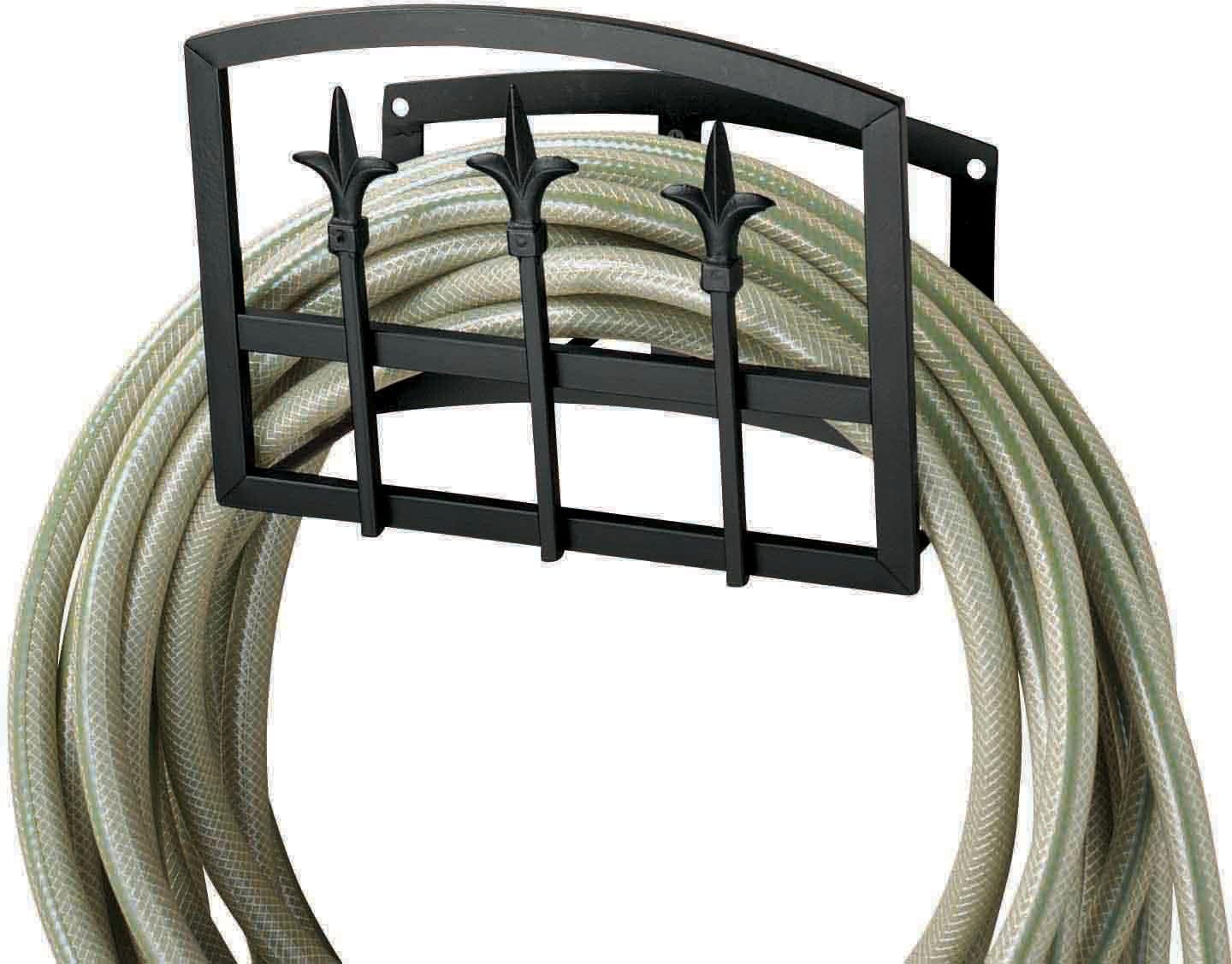 Panacea Products Classic Finial Hose Hanger, Black