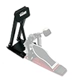 Evans RealFeel Folding Bass Pedal Practice Pad - Kick Drum Practice Pad - Fits Single and Double Pedals - Realistic Rebound