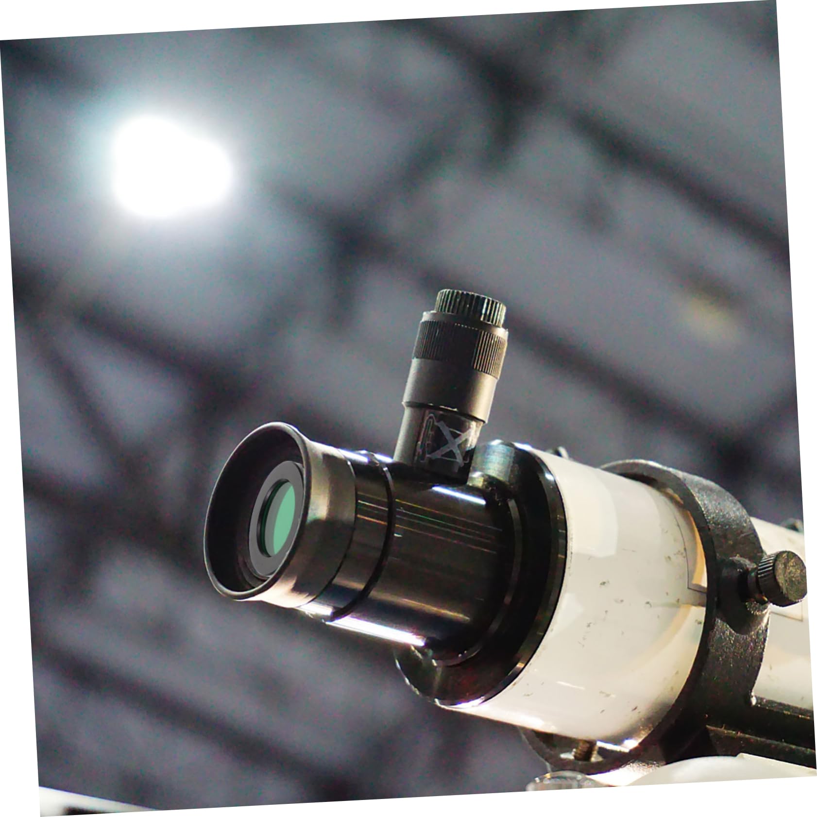 CONGARTENO Telescope Moon Filter Telescope Parts Filters for Planetary Observation Telescope Eyepiece Filter Telescope Light Filter Strainer Lens Telescope Green Aluminum Alloy