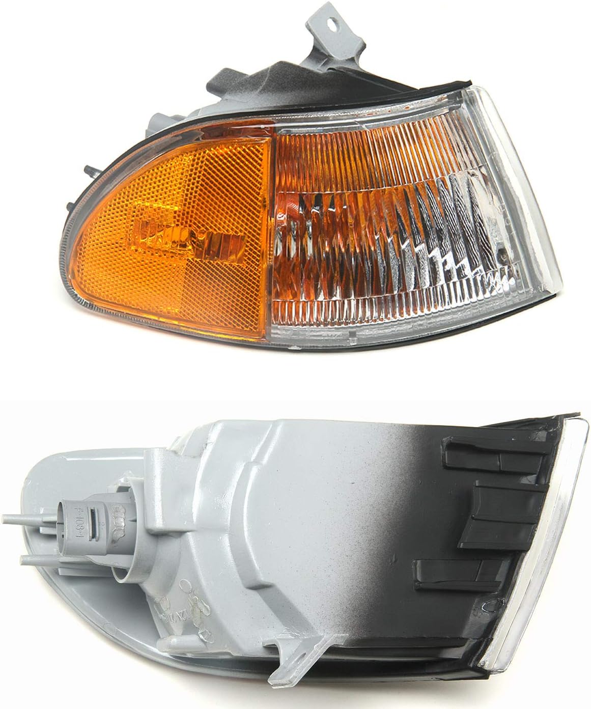33350-SR4-A02 Corner Lamp with Bulb-R Passenger Side 92-95 Civic 4 Door Amber