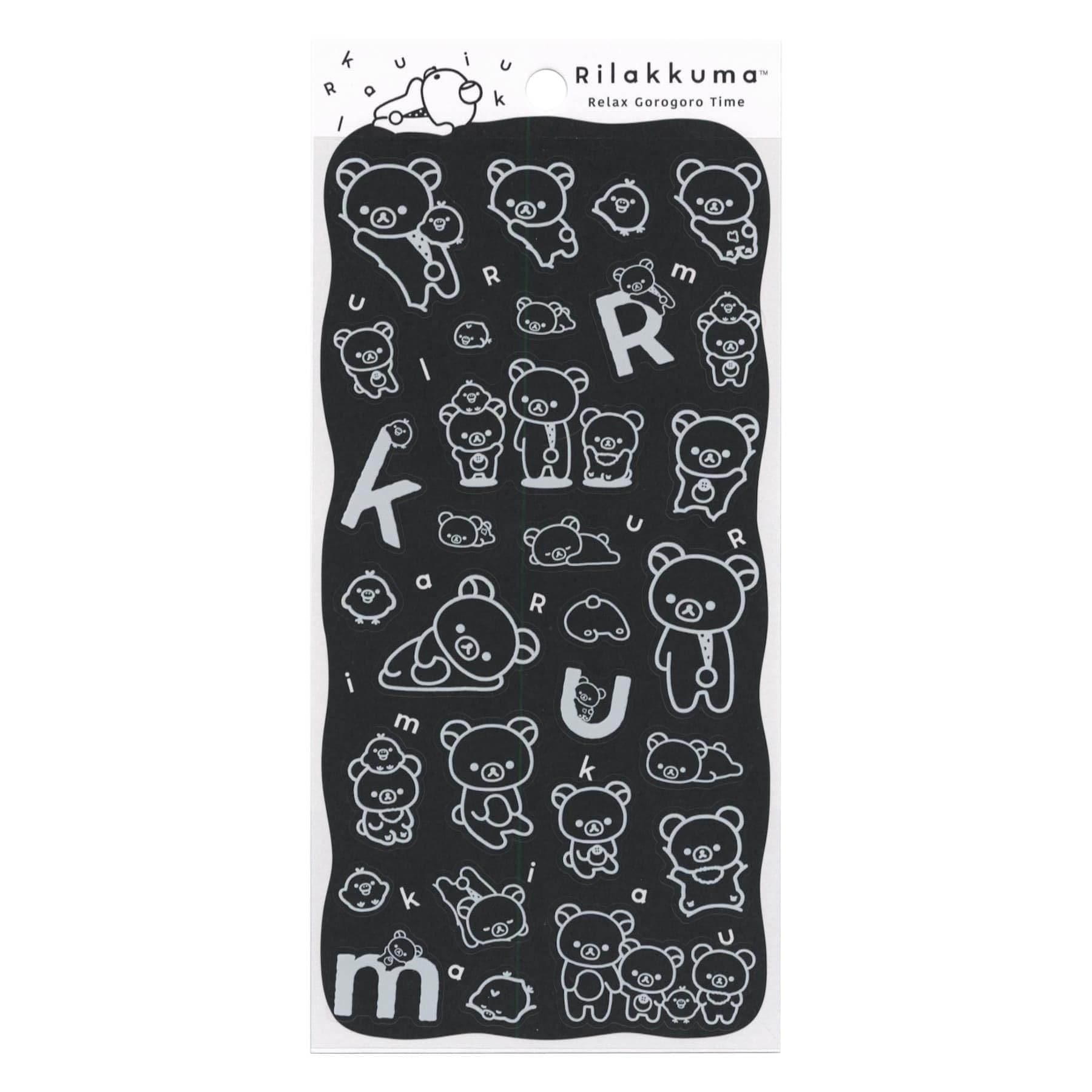 Amazon.co.jp: SE72902 リラックマ BASIC RILAKKUMA MONOCHROME シール