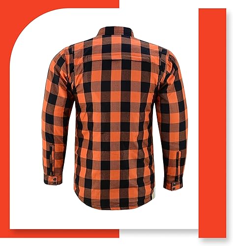 Miniatura 9 de Daniel Smart - Camisa deportiva de franela blindada para hombre para todas las estaciones, resistente al agua y duradera