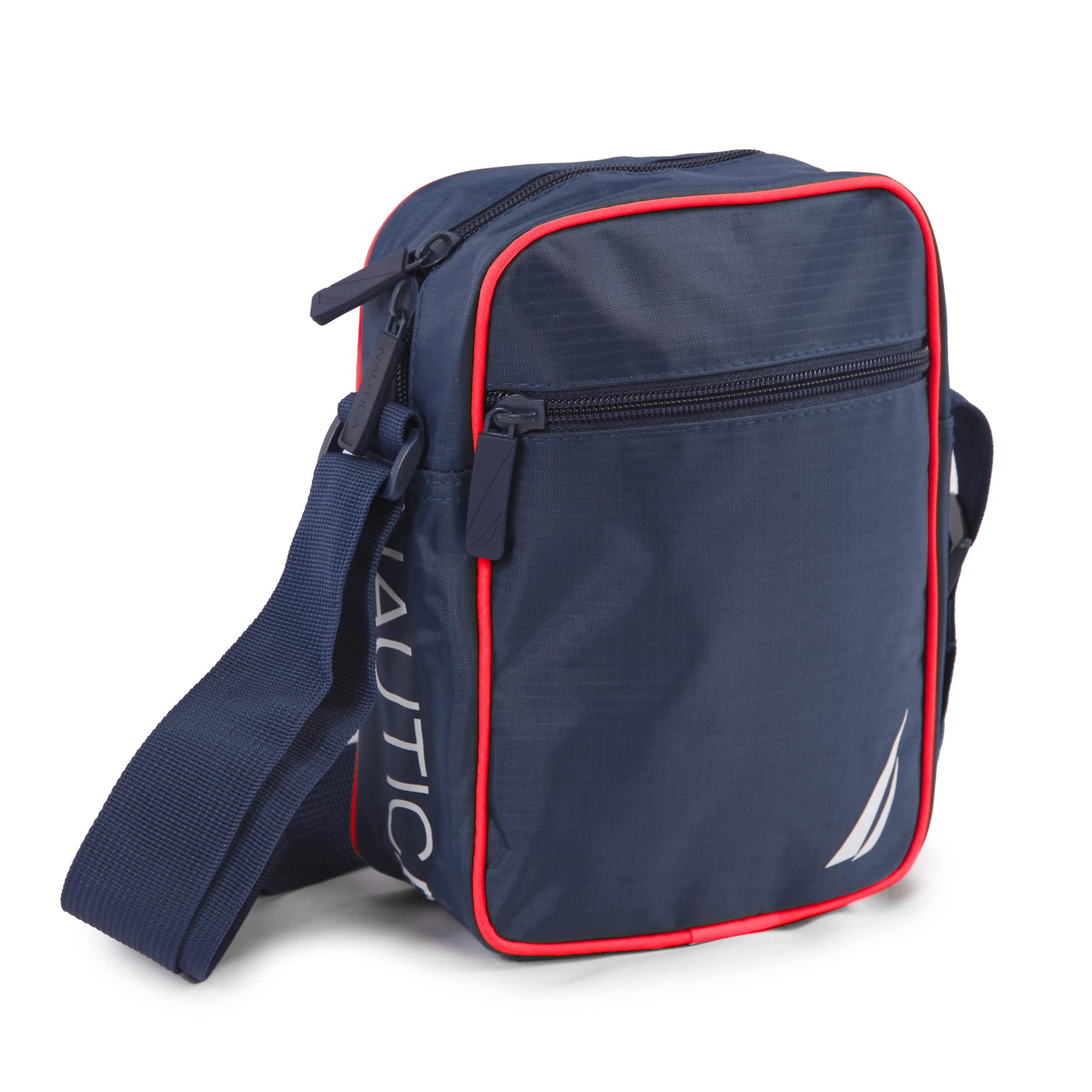 NAUTICA Unisex's Shoulder Bag, Navy RED