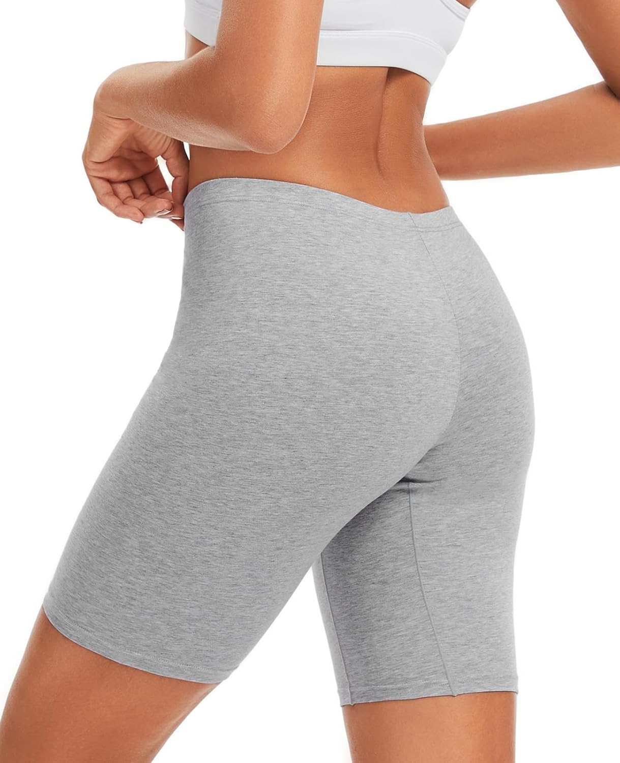 Sunm Boutique Combed Cotton Womens Underwear Boxer Briefs, Anti Chafing Boy Shorts Panties for Women - Image 2