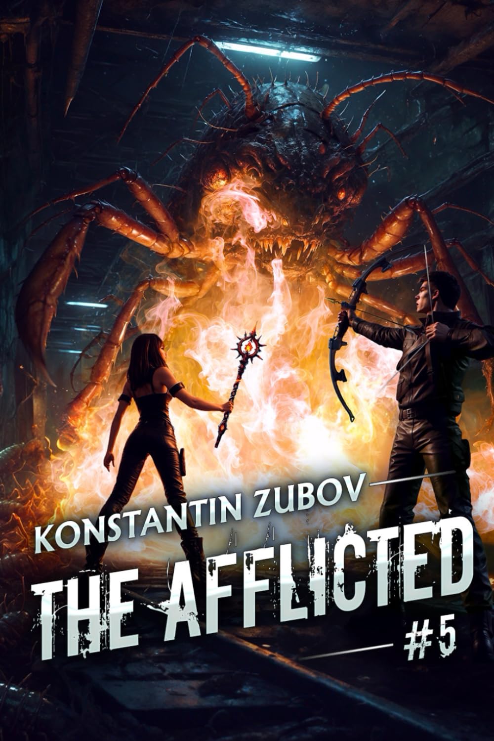 The Afflicted (Book 5): A LitRPG Apocalypse Adventure Series