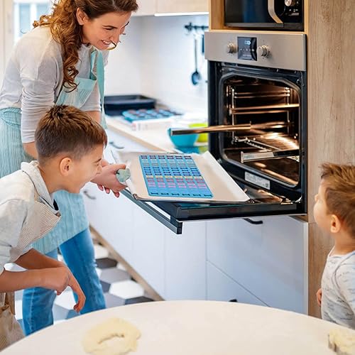 Miniatura 9 de 112 moldes de silicona con forma de pez, moldes antiadherentes de chocolate para hornear y congelar dulces, galletas, cubitos de hielo