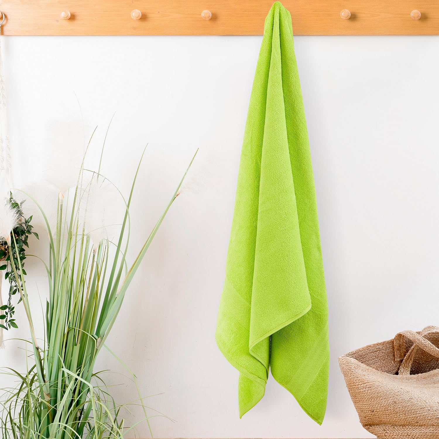 Layers 100% Cotton Bath Towels - Soft & Absorbent -17