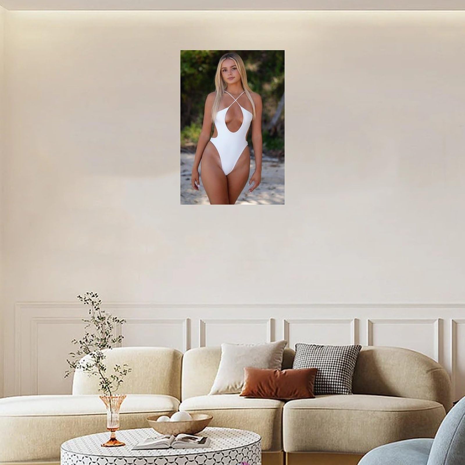 Bronte Sheppeard Model Art Sexy Poster1Wall Poster Art Canvas