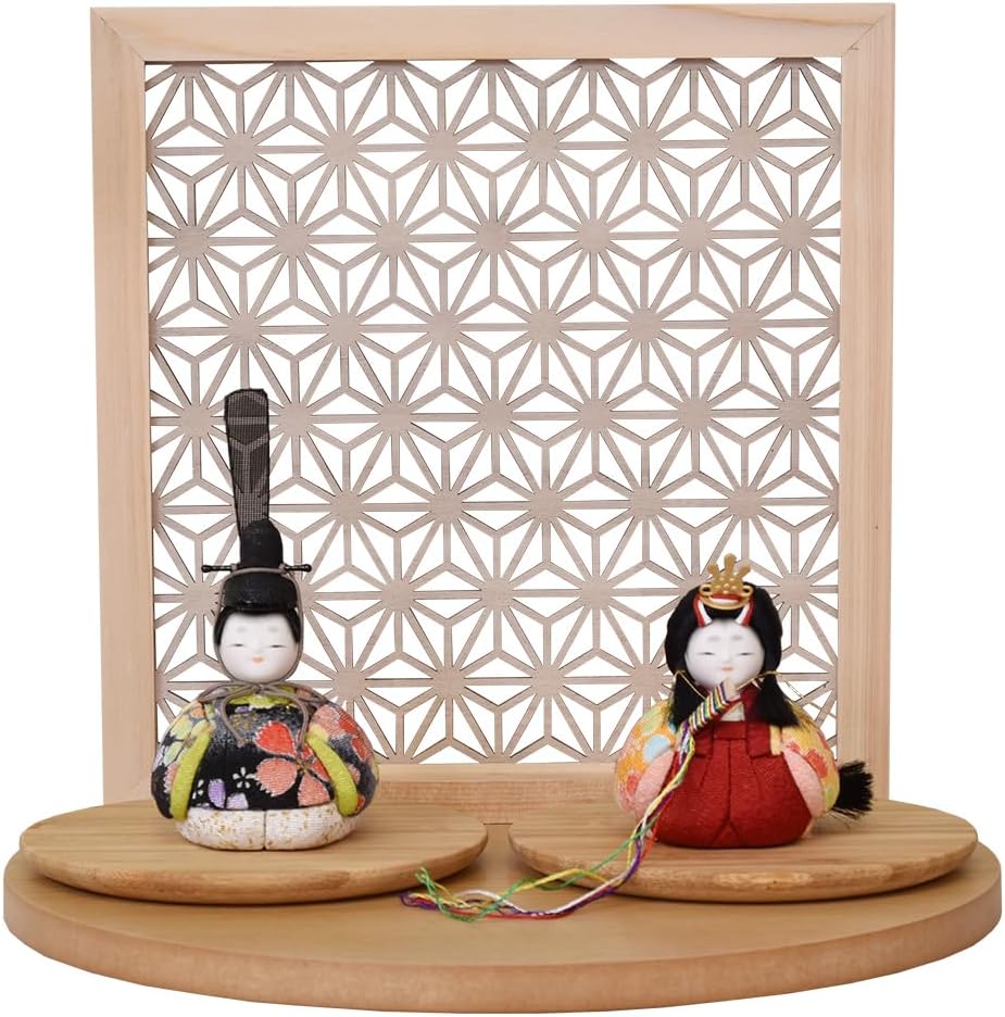 東京久月監製 雛人形 一秀作 江戸木目込人形 親王五人飾り(三人官女付