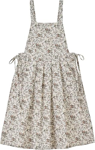 Miniatura 7 de SMARTitns Delantales para mujer talla grande lindos con bolsillos delantal floral retro para cocina