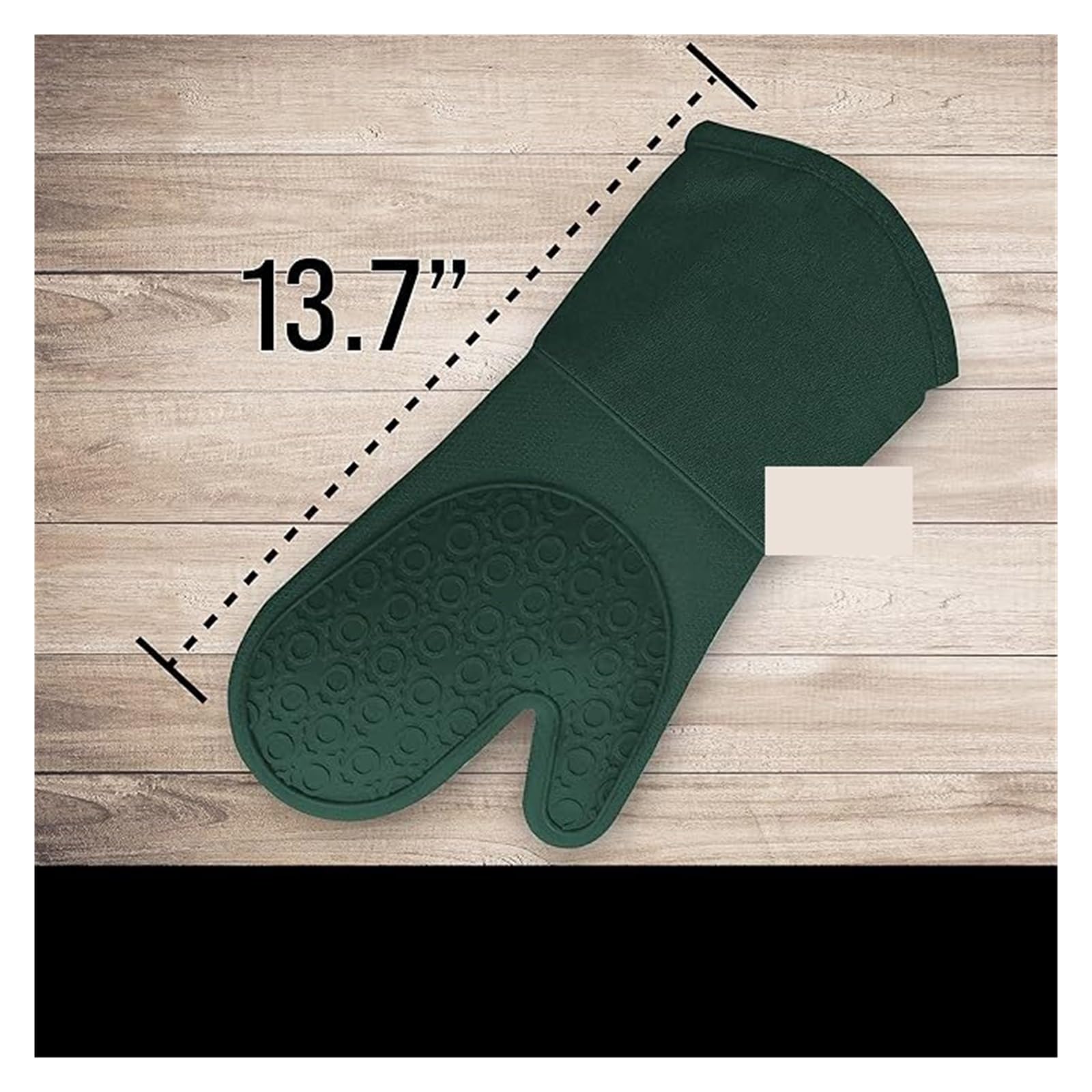 Moufles de Four matelassées en Coton, Gants de Cuisine Anti-Chaleur
