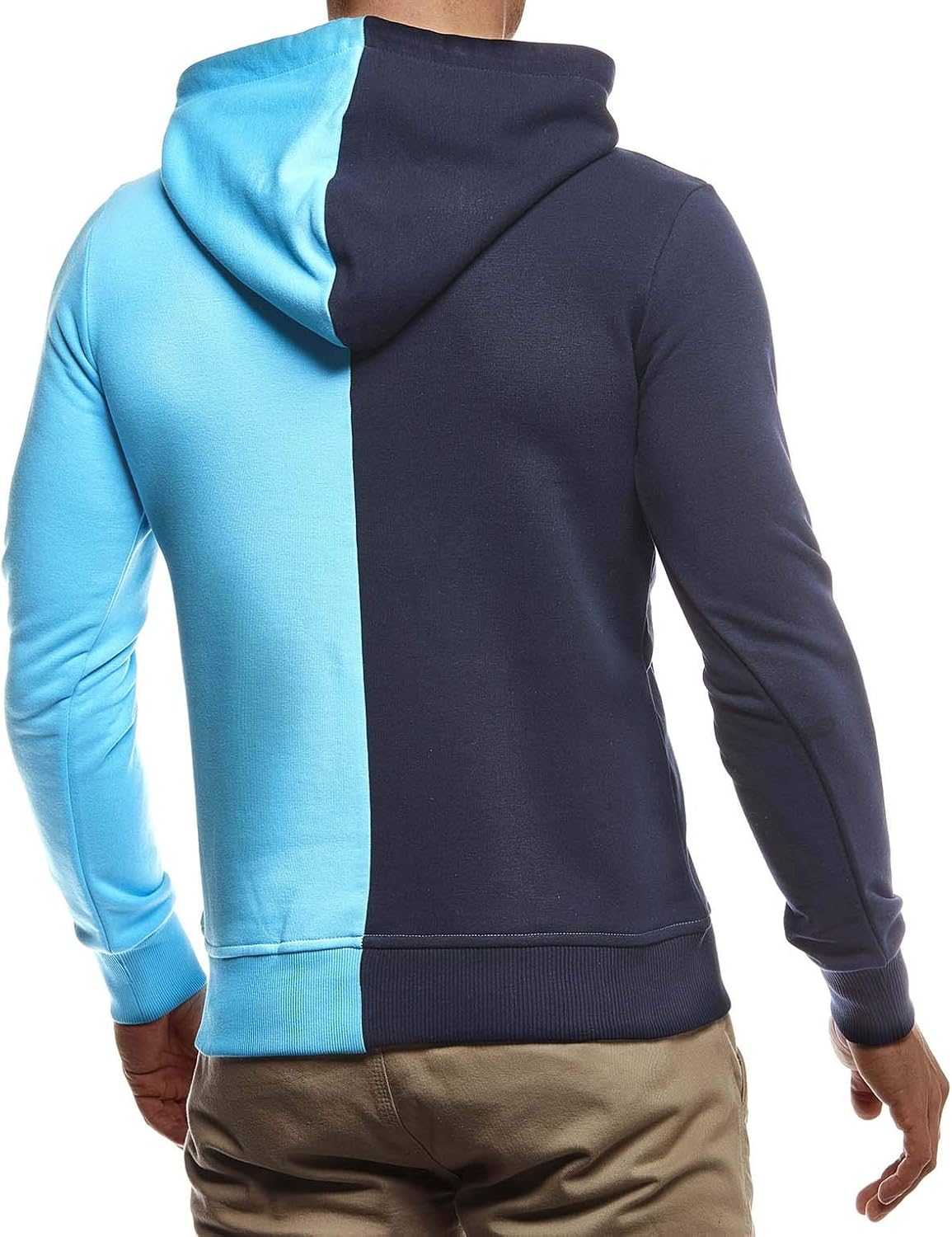 Leif Nelson Men's Hoodie Longsleeve Pullover Sweatshirt Sweater Jacket For Men Slim Fit LN-8337