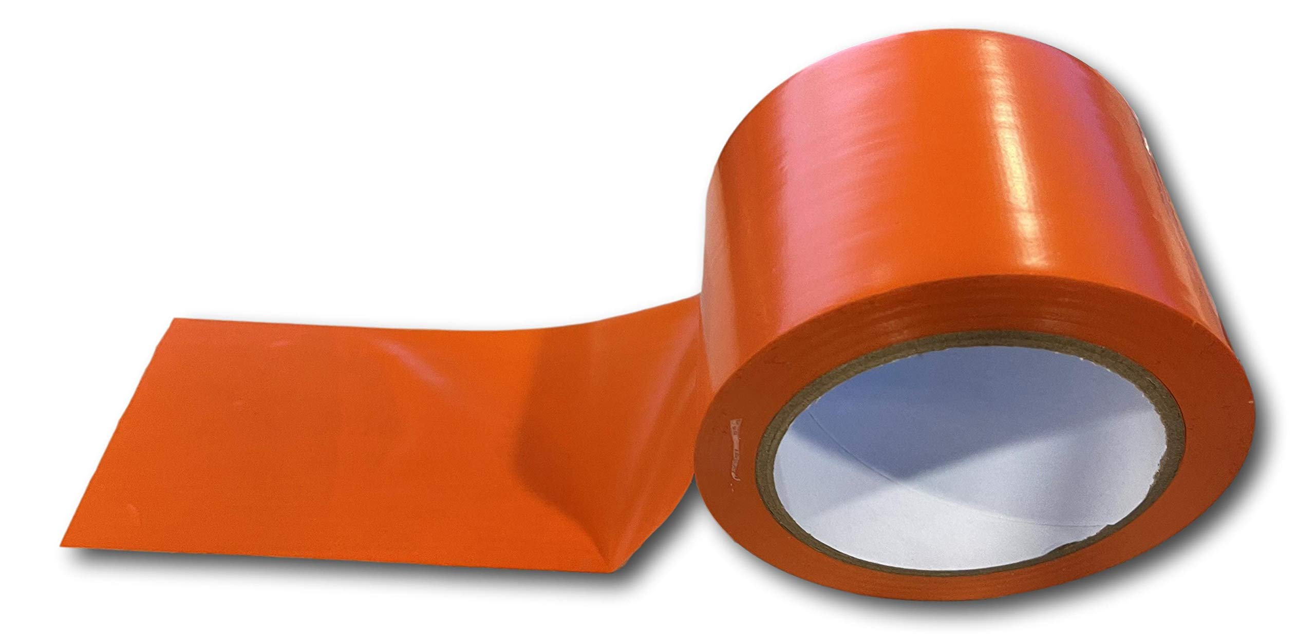 UNIVERS GRAPHIQUE 24 Ruban Adhésif Bâtiment Orange Pare Vapeur, isolant et masquage PVC Orange rouleau de 75 mm x 33 mètres