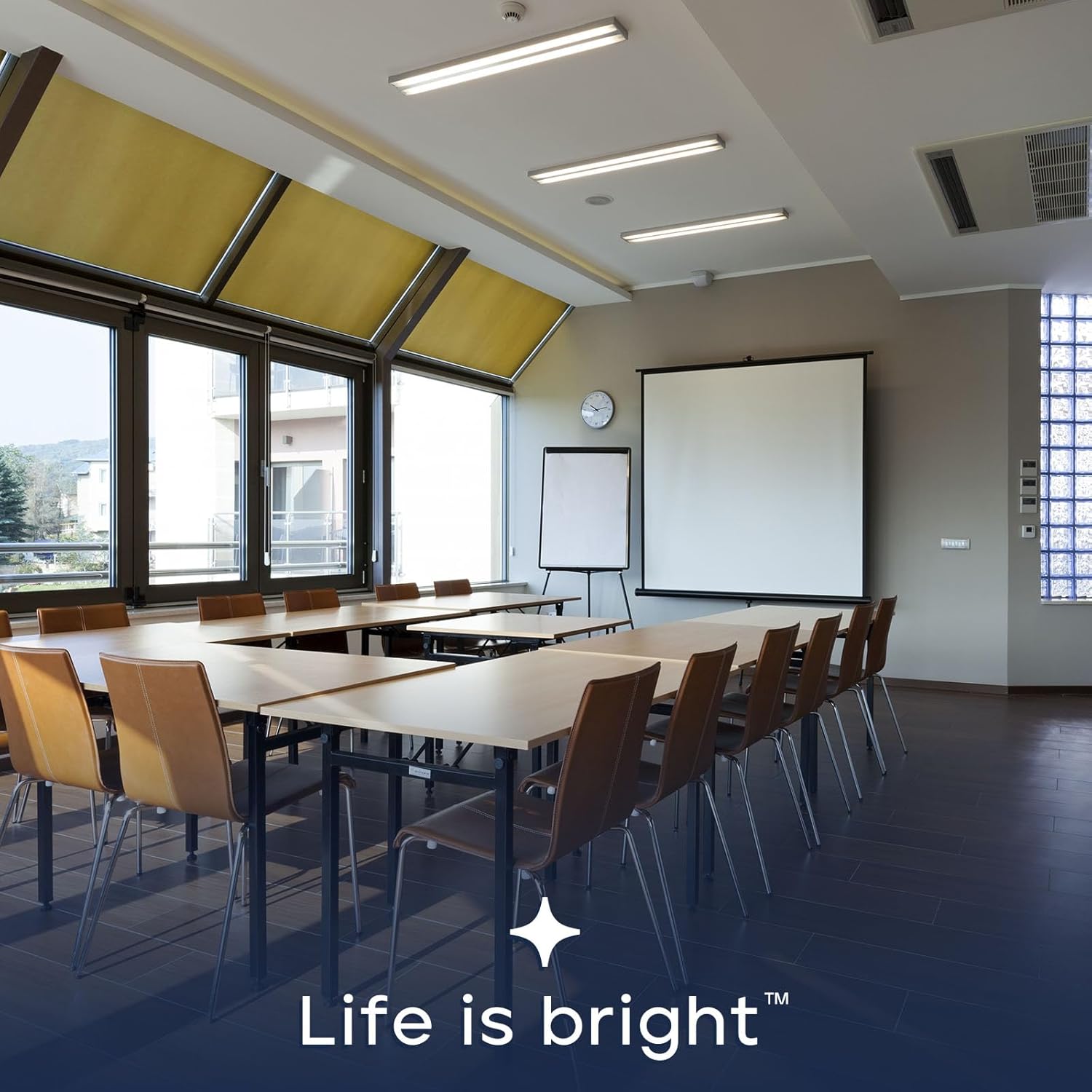 LUXRITE 3FT LED Tube Light, T8, 12W=25W, 5CCT 3000K- 6500K, 1560LM, 320° Beam Angle, Fluorescent Replacement, Ballast Compatible or Bypass, Single or Double End Powered, Damp & UL Listed (4 Pack)