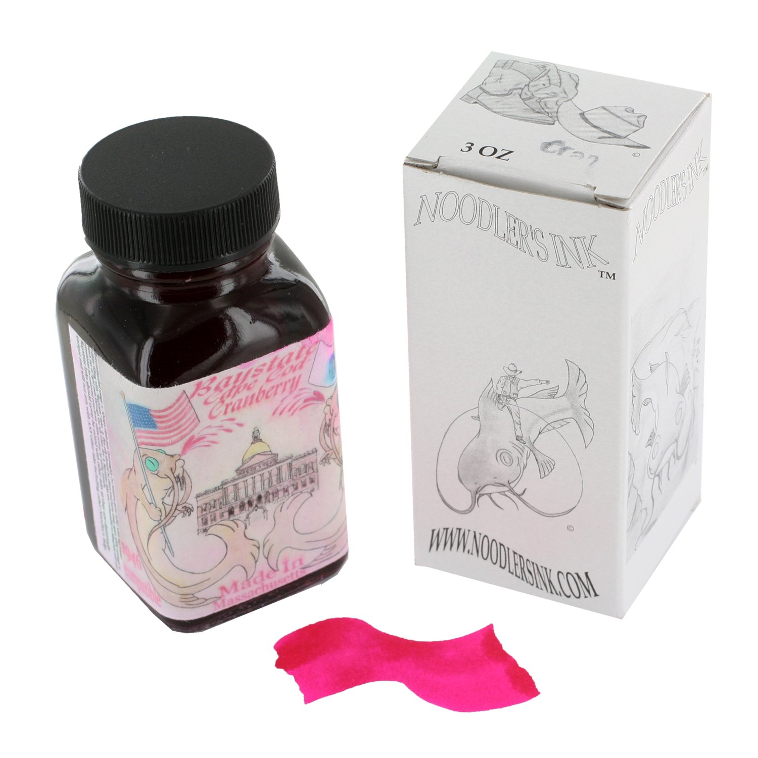 Amazon | Noodler's Ink 万年筆用インクボトル 3オンス レッド