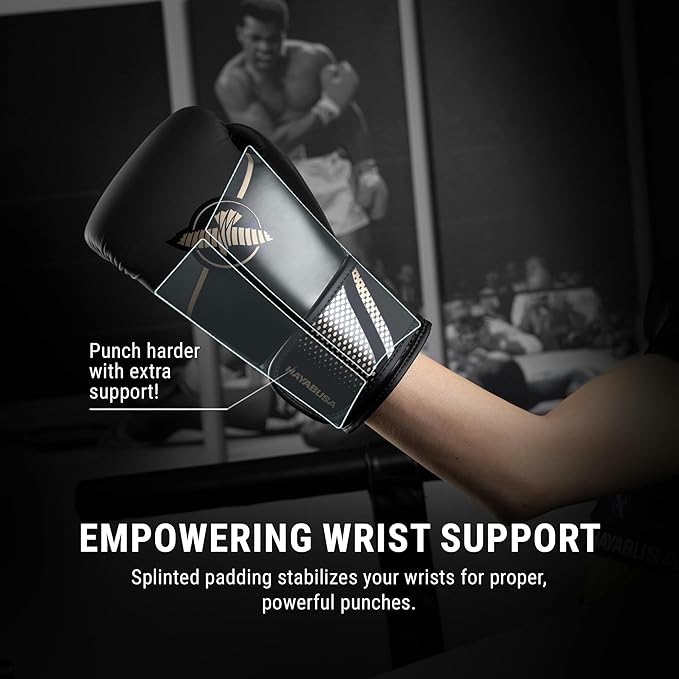 Guantes de Boxeo Entrenamiento con Soporte de Muñeca y Espum miniatura 5