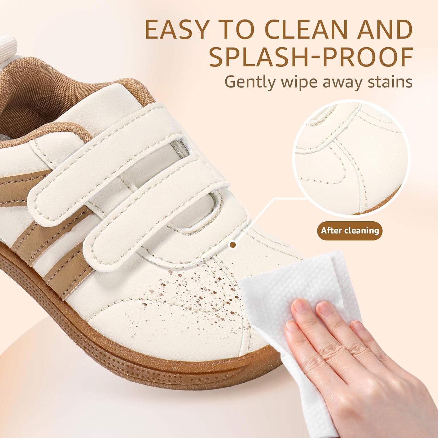 Toddler Wide Toe Box Barefoot Shoes Girls Boys Sneakers Zero Drop Fashion Kid Tennis Running Shoes Lightweight Non-Slip Comfortable First Walking Shoe Outdoor Activities School - Image 7