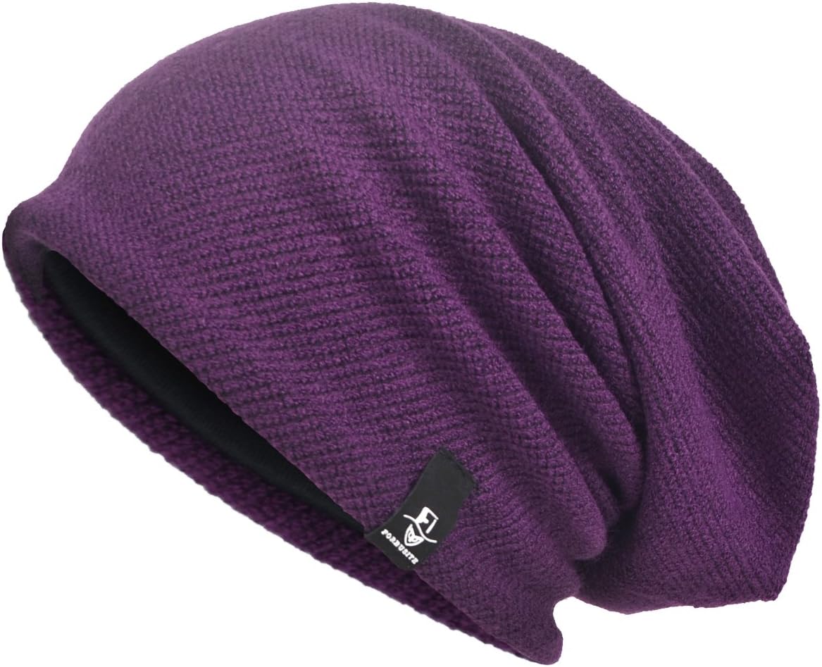 – Men's Slouch Beanie Skull Cap Long Baggy Hip-Hop Winter Summer Hat