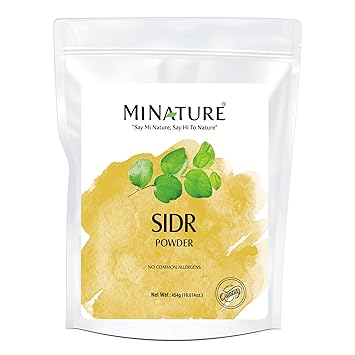 minature Fresh Sidr Leaves Powder 454gm 16oz | Natural Deep Cleansing & Conditioning Herb for Hair Care | Traditional Herbal Cleanser |Plant-based Source of Mucilages and Saponins