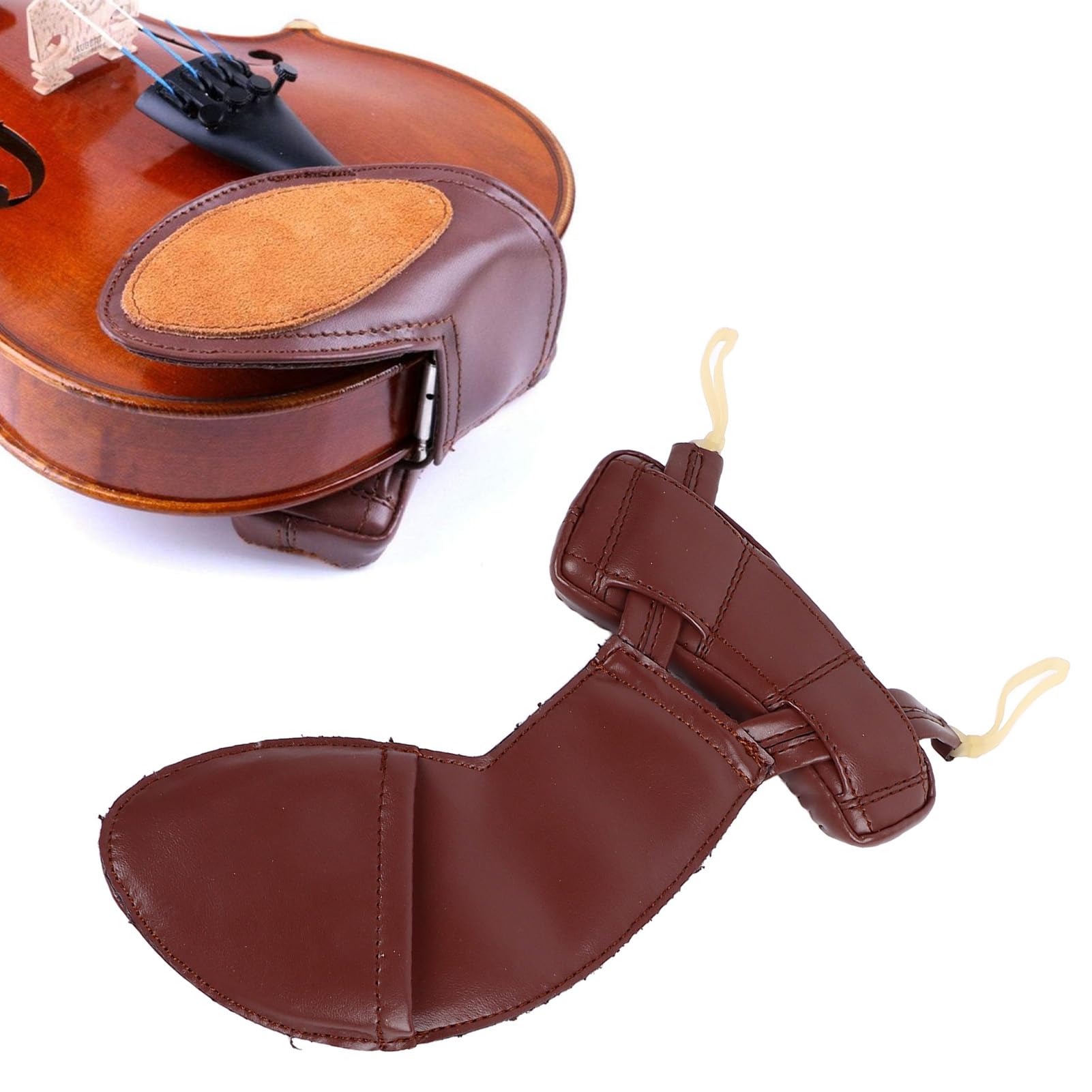 Ergonomiczna poduszka na ramię do skrzypiec HaloVerde z bezpieczną powierzchnią antypoślizgową zapewniającą stabilną obsługę instrumentu, zapewniającą wygodną postawę, podkładka (3/4-4/4)