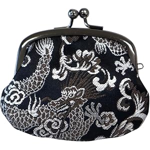 和柄金襴【ハンドメイド】がま口バッグ　 龍　 2点セット　#B199 71ITXUU0I0L._AC_SS300_.jpg