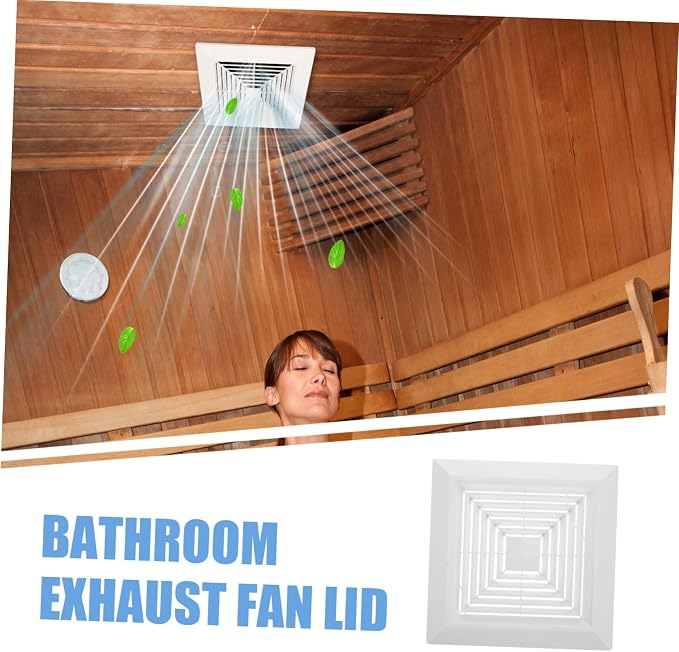 Cubierta para ventilador de extracción para baño miniatura 9