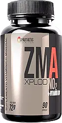 ZMA NO2 XPLOD Magnésio Zinco Cálcio Vitamina B6 90 Cápsulas Suplemento Alimentar Vitamínico Mineral Adulto Não Contém Glúten