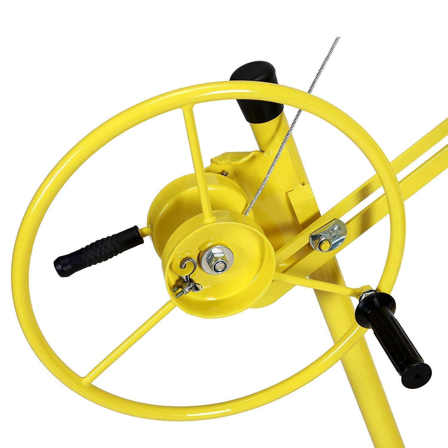 Vosson Drywall Lift 16 Feet Panel Hoist Jack Rolling Lifter Drywall