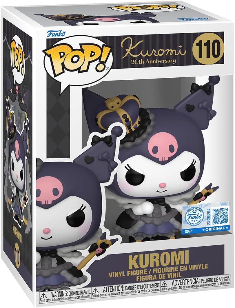Funko Kuromi Royal Outfit Exclusive Pop Vinyl Figure 110
